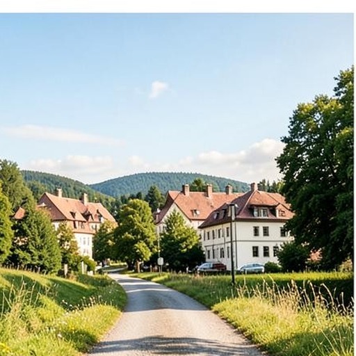 Editorial view of Silesia Polo Club and its surrounding Polish landscape